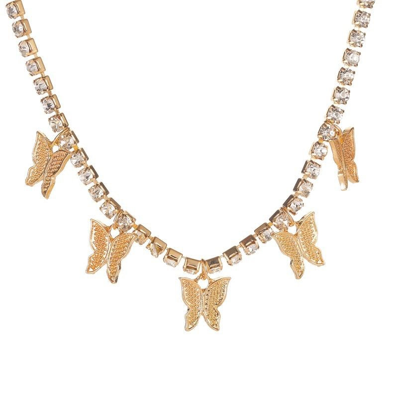 Synclaire Necklace in Gold
