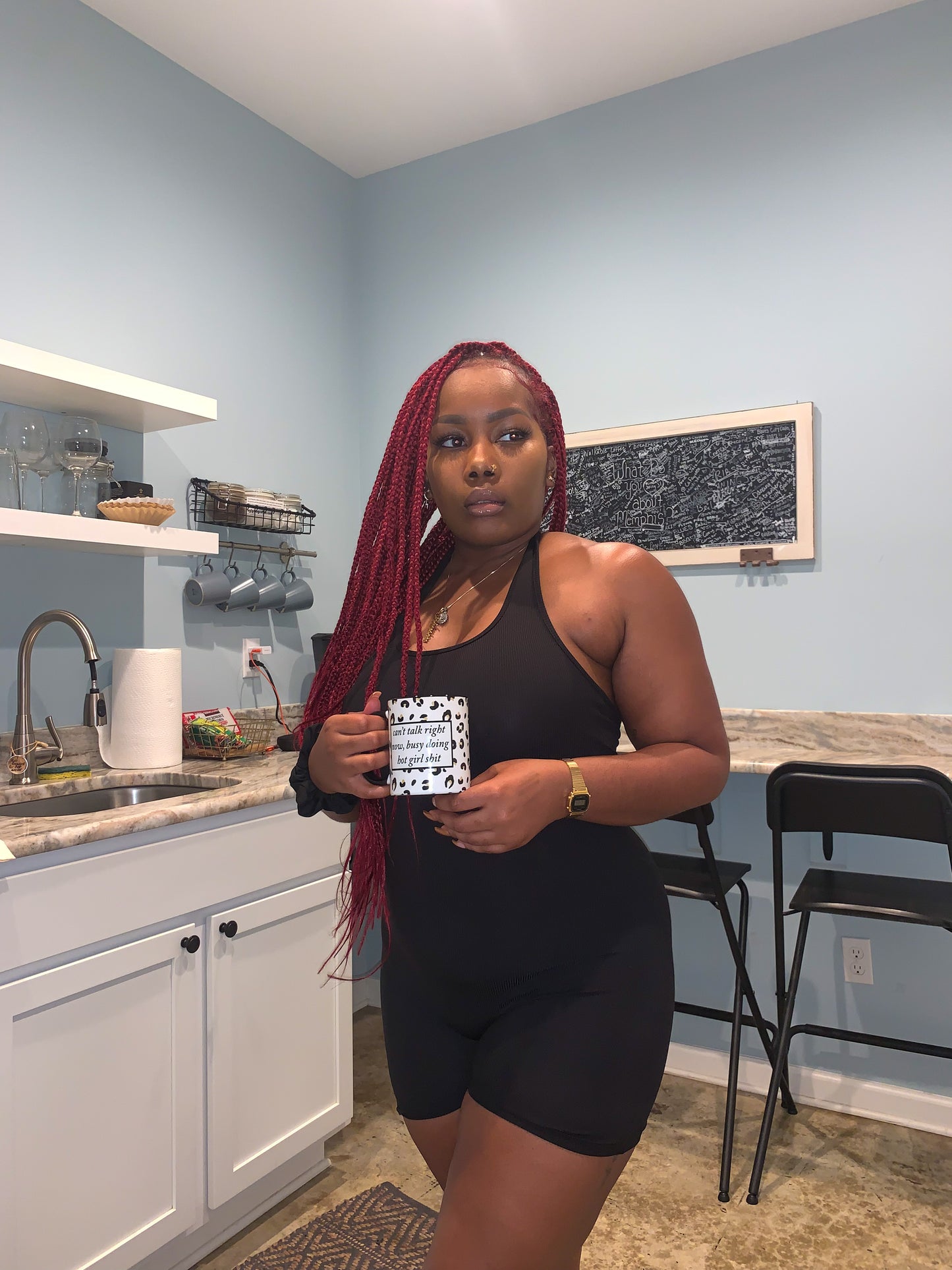 Hot Girls Love Coffee Mug