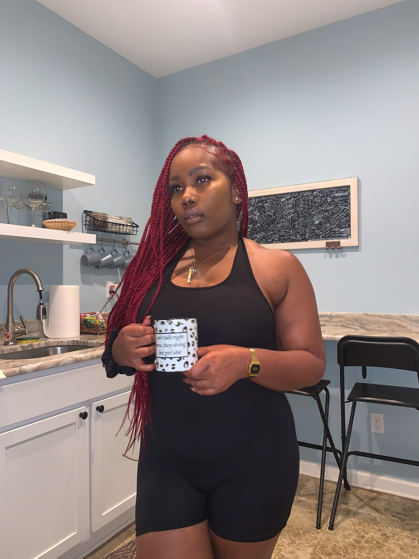 Hot Girls Love Coffee Mug