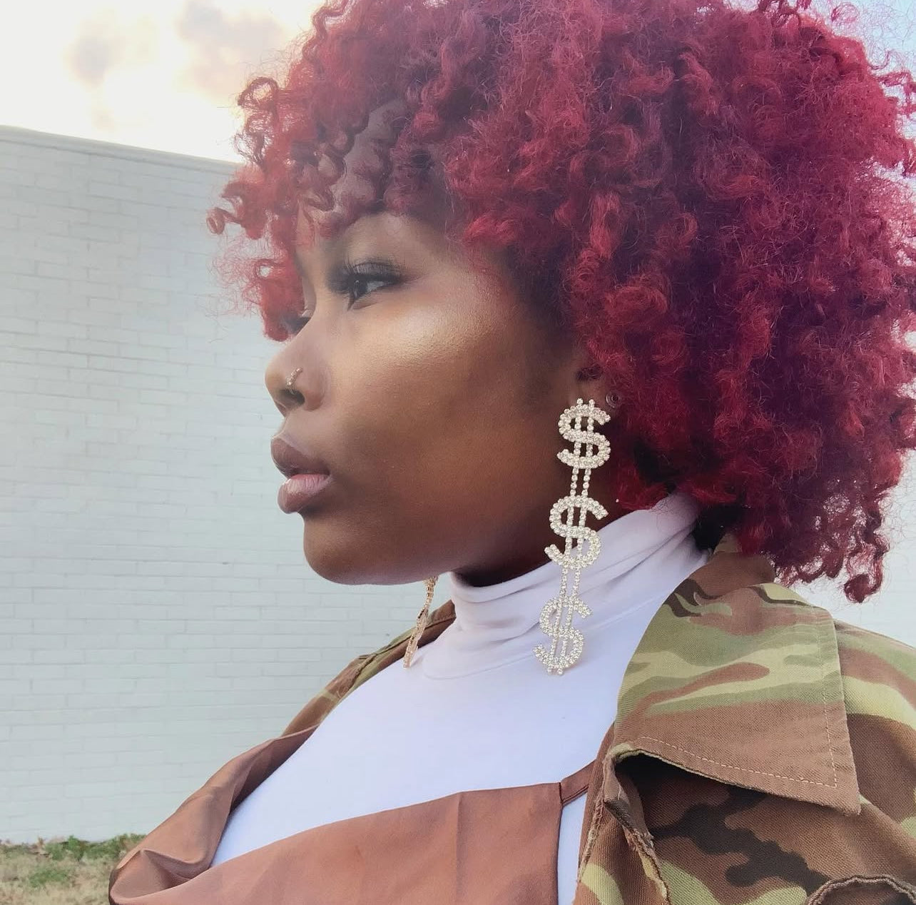 Ca$h Money Earrings