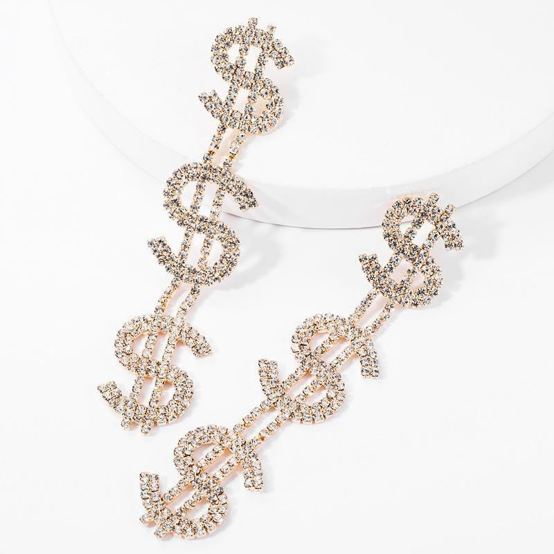 Ca$h Money Earrings